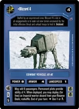 Blizzard 4 [choose condition] REFLECTIONS III 3 PREMIUM star wars ccg