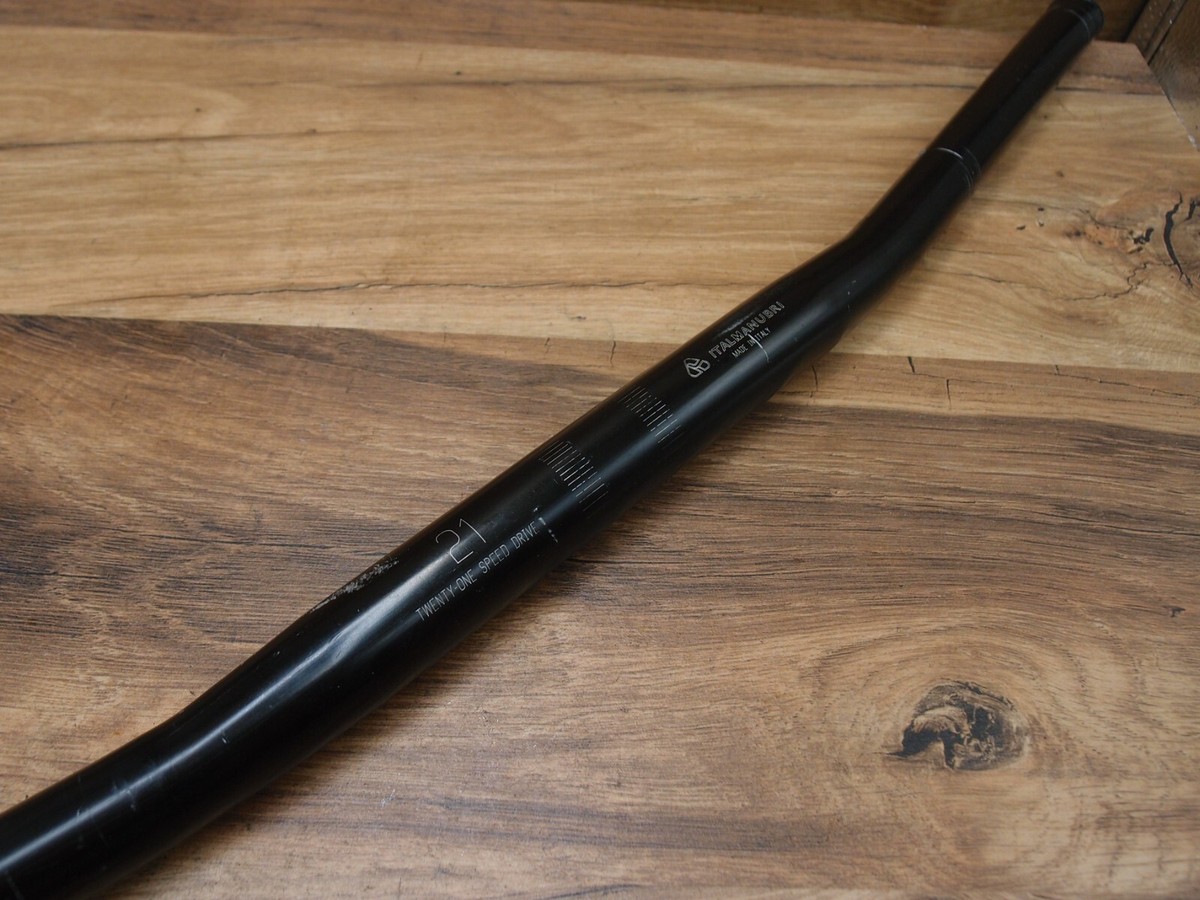 Guidon Plat VTT ITM Italmanubri Années 1990 - Alu Noir 25,4 Mm - 590 Mm - Occasion