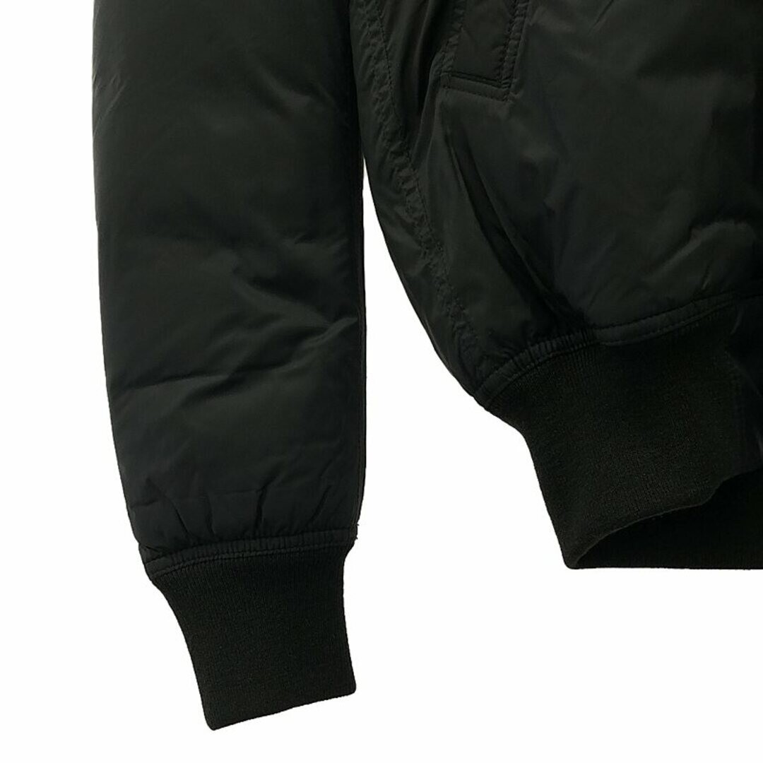 Rick Owens HOODED DOWN BOMBER JACKET 2018AW size 46 BLACK
