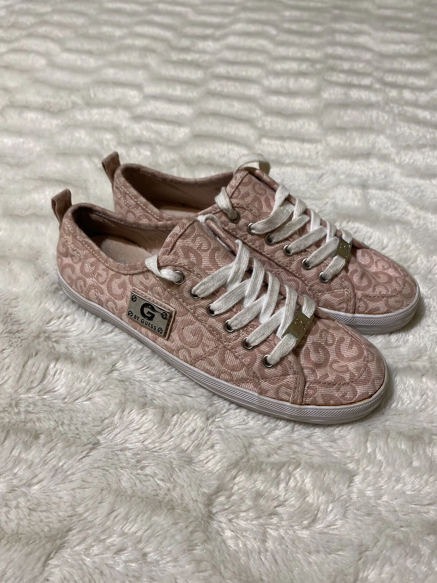 G by Guess Pink Blush Sneakers Shoes Flats Size 6 M