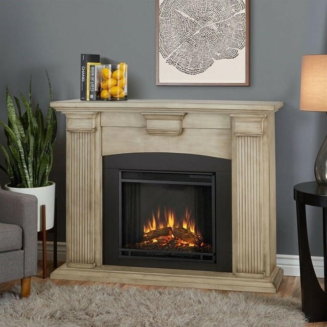 Real Flame Chateau Corner Ventless Gel Fireplace In Espresso