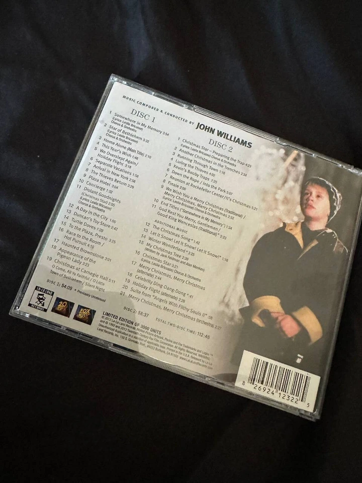 John Williams - Home Alone 2: Lost In New York EXPANDED ORIGINAL SCORE 2CD OOP💎 - Image 3 of 4