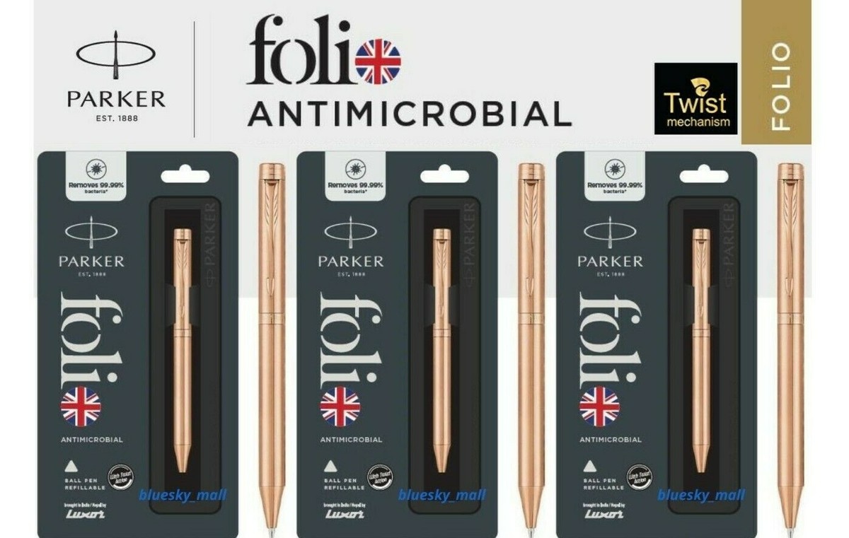 Copper Ion Parker Antimicrobial Pen Parker Folio Antimicrobial