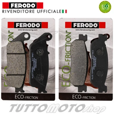 Kit Pastiglie YAMAHA X-City 250 2007-2016 / anteriori + posteriori Xcity Ferodo