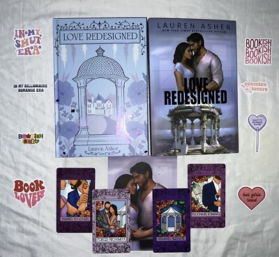 SIGNED Love Redesigned Lauren Asher Bookaholic Book Box LIMITED Special Edition