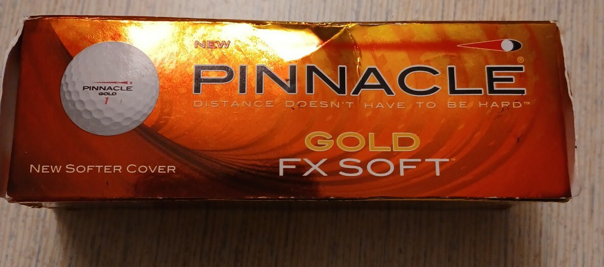New Pinnacle Gold FX Soft Box Sleeve 3 Golf Balls America Express Logo, Box Wear eBay