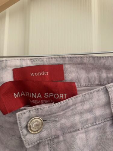 Marina Rinaldi Leopard Print Jeans - Picture 3 of 4