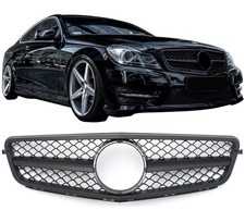 ? Grill Kühlergrill für Mercedes C-Klasse W204 S204 C204 AMG SCHWARZ MATT NEU ? Grill Kühlergrill für Mercedes C-Klasse W204 S204 C204 AMG SCHWARZ MATT NEU