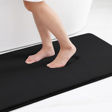 Memory Foam Bath Mat 36X24, Extra Soft and Absorbent Bathroom Mats, Non Slip Was
