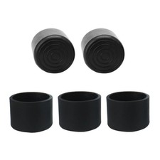 1.5" 39mm rotonda gamba sedia Consigli Caps Pad Piano Mobili Tavolo Protector 5x