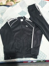 Image of Adidas Originals Men's Tracksuit Top and Bottoms Size M
