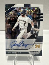 2020 Panini Prizm Draft Picks - Jack Blomgren #PDP140 White Donut Auto /50