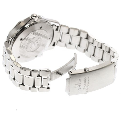 Orologio Uomo Automatico Omega Seamaster300 2255.80 Data Quadrante Blu_901355 - Foto 5 di 6
