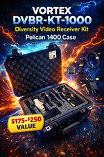 Pelican 1400 Travel Case & Free Vortex DVBR-KT-1000 Video Kit Parts