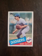 1985 Topps Traded Bobby Castillo #18T Los Angeles Dodgers