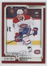 2018-19 O-Pee-Chee Red Andrew Shaw #303 2a8