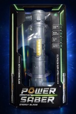 Goliath Power Saber Energy Blade Green Auto Extending Lightsaber Toy 30" New
