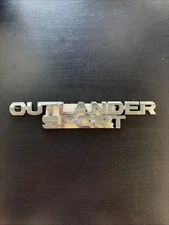 Mitsubishi Outlander Sport Rear Trunk Tailgate Liftgate Emblem
