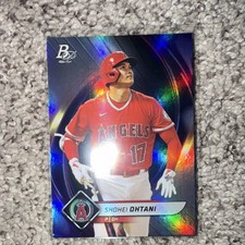 2022 Topps Bowman Platinum Shohei Ohtani Base Set #10 Angels MLB Baseball