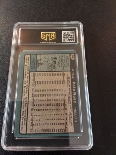 1980 Topps - #540 Pete Rose - GMA 6.5 - Bild 2 von 2