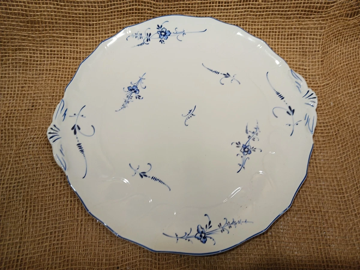 Plat Ovale Villeroy & Boch "Vieux Luxembourg" 36cm - Porcelaine Blanche - Neuf