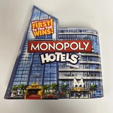 NEW SEALED Monopoly Hotels - Special Edition Game by Hasbro Gaming 2012