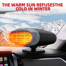 12V 1000W Car Heater Portable Electric Heating Fan Defogger Defroster Demister