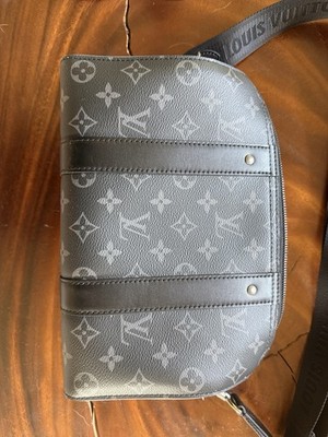 Louis Vuitton City Keepall Monogram Eclipse - Crossbody Bag w/ Detachable Strap