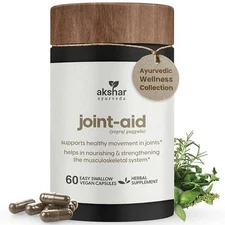 AKSHAR Ayurveda - Joint Aid - Indian Herbal Joint Support Supplement for Relief
