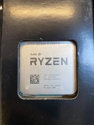 AMD Ryzen 5 5600X 6-Core 12-Thread 4.6GHz AM4 Desktop Processor CPU Zen 3