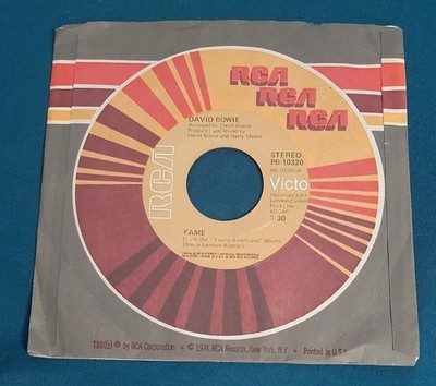 David Bowie 45 Fame / Right RCA Victor PB-10320 vg+