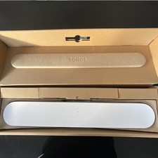 Sonos Beam Gen:1 Soundbar in White HARDLY USED complete with original packaging