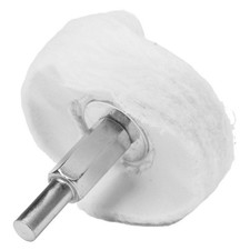 Polishers Accessory Polishing Wheels White With Connecting Rod 100mm/4inch