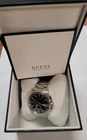 GUCCI G-Chrono 101.2  Stainless Steel/Black Dial Men's Watch