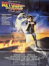 RETOUR VERS LE FUTUR / Affiche Originale 1er Tirage 1985 / ZEMECKIS / J.FOX