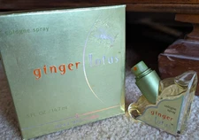 BRAND NEW IN BOX Ginger Lotus Cologne Spray 0.5 fl oz/14.7 mL. CAP IS MISSING.