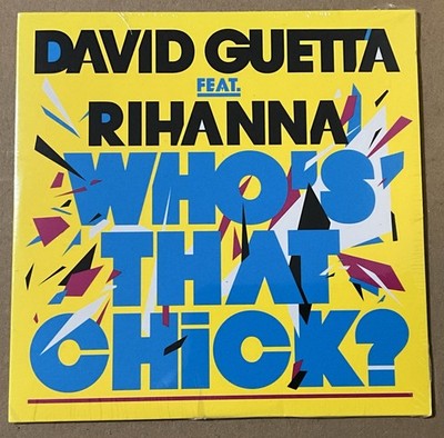 SEALED David Guetta & Rihanna Who s That Chick? Promo Cd Single 2010