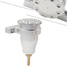 Silver Upgraded Billet Hydraulic Clutch Reservoir w/O-Ring Universal Application