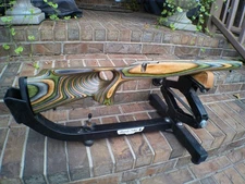 SAVAGE 110 L/A SATIN WOODLAND Stock PACHMAYR PAD / STUDS REAL PIC FREESHIP 479