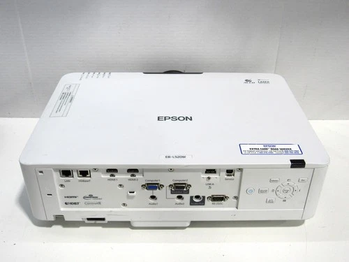 Epson PowerLite EB-L520W 3LCD WXGA Projector 5200 Lumens 403 Hours Tested