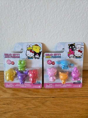 NEW! Sanrio Hello Kitty & Friends Mini Figures Full Set Of 8 Sparkle Series 3