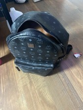 MCM Stark Vesitos Studs Backpack Medium Black...