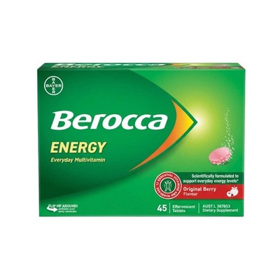 Berocca Performance Berry 45 Effervescent Tablets | Mental Energy UpoLife