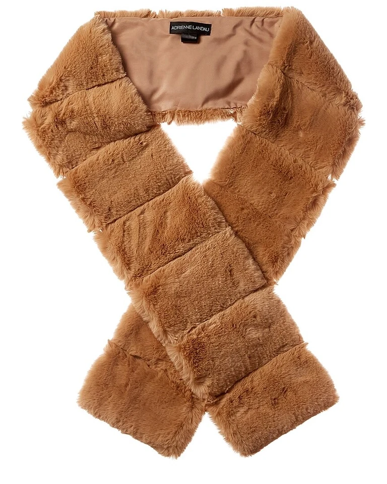 Шарф женский Adrienne Landau коричневый