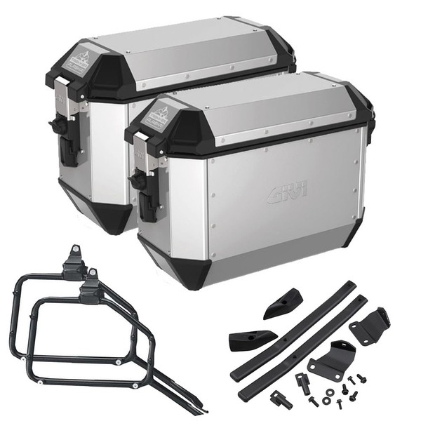 Givi Seitentaschen Mit Rahmen ALA36A FüR Honda NC 700 S 2012 2013 36LT Aluminium-image