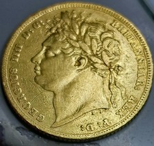  GEORGE THE IIII 1822 GOLD SOVEREIGN nice condition 