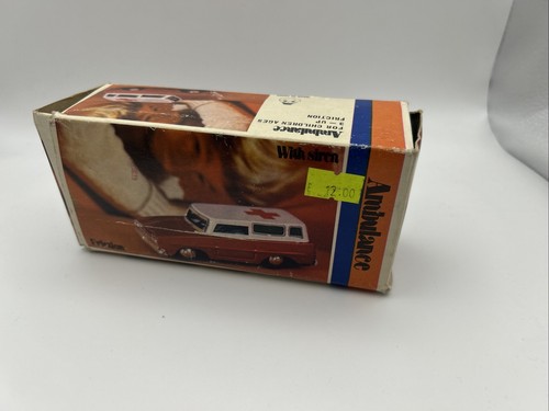 Friction Toy Ambulance MF 732 Original Box 1960's - Picture 7 of 8