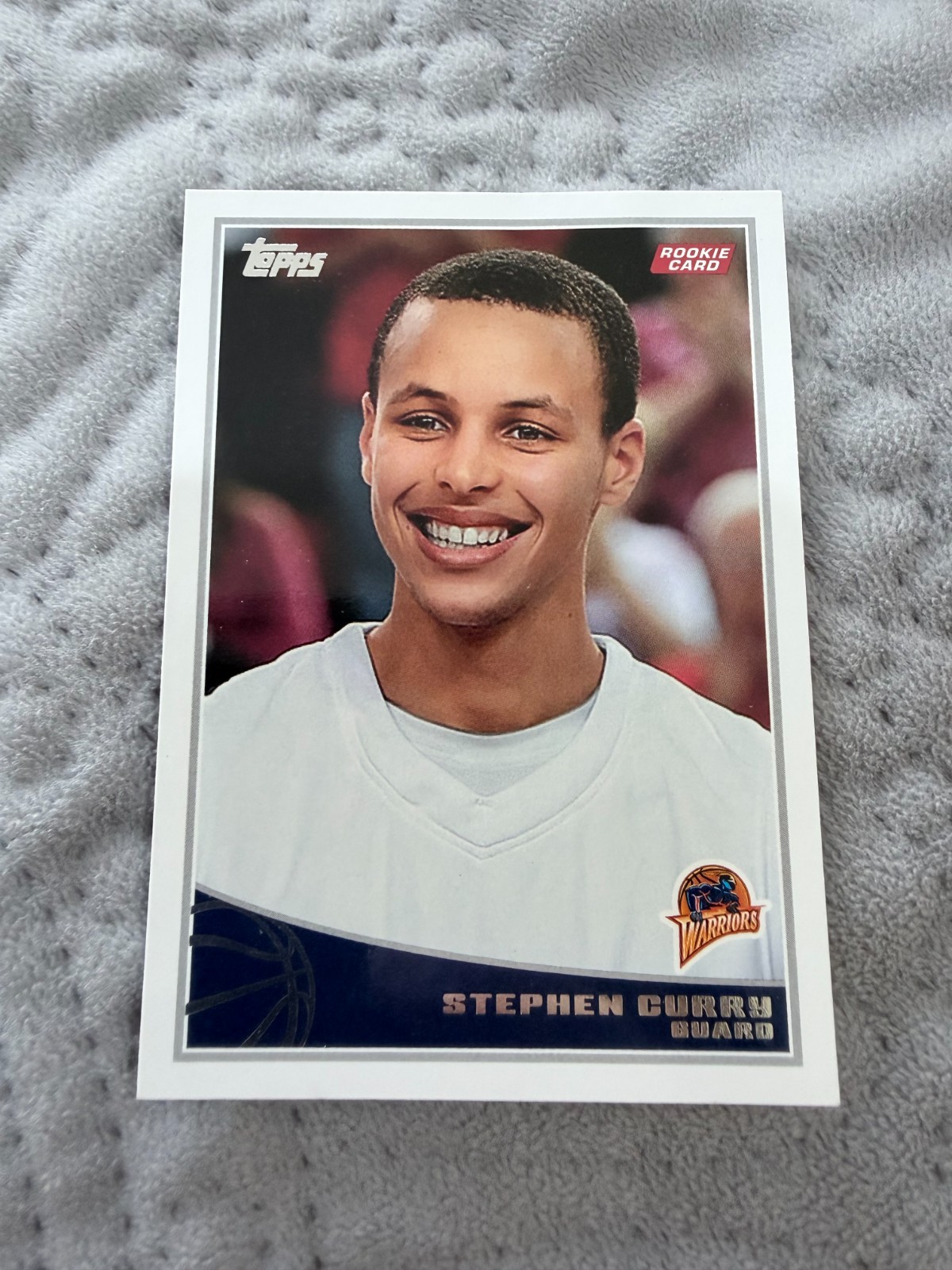 2009-10 Topps Stephen Curry Rookie Card White Near Mint