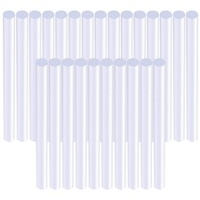 100 Pcs Hot Melt Glue Stick Child Transparent Adhesive Craft Sticks Bulk 0.17 per stick
