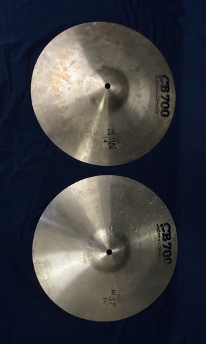 CB 700 internationale 5584 Hi-Hat 14" Top and Bottom - Picture 2 of 6